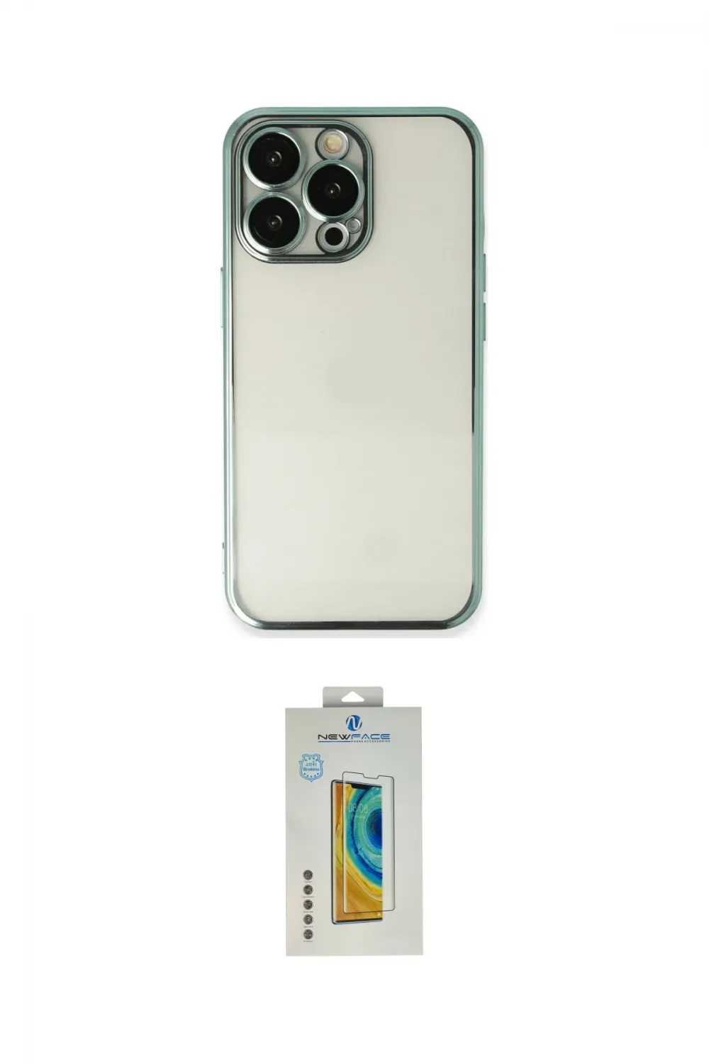 ieg™ iPhone 14 Pro Kılıf Vadi Minimal - Siyah Polymer Nano Ekran Koruyucu