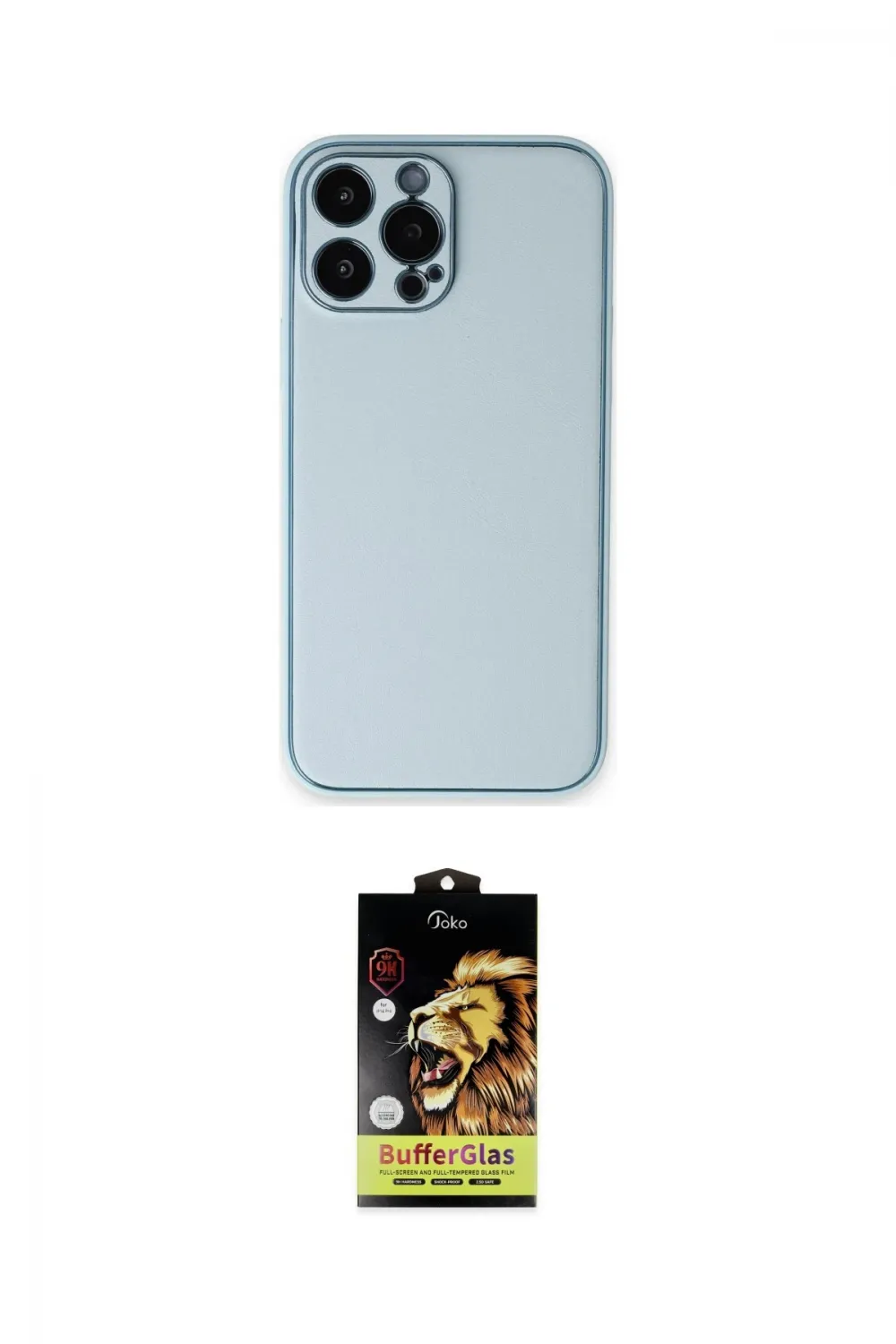 ieg™ iPhone 14 Pro Kılıf Yadigar Klasik - Siyah Buffer Cam Ekran Koruyucu
