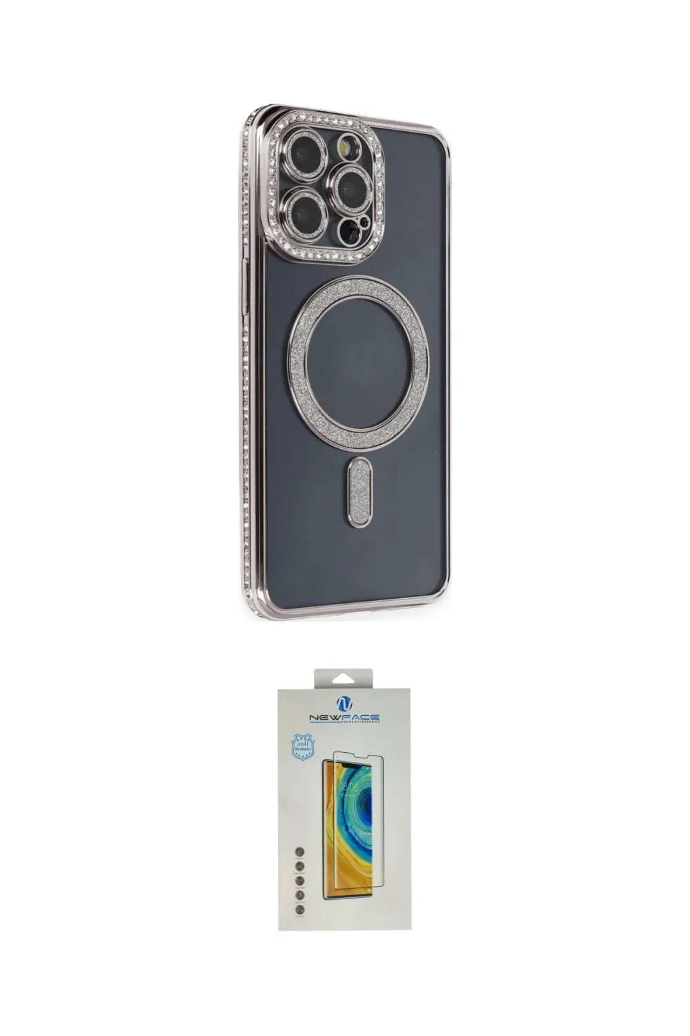 ieg™ iPhone 14 Pro Kılıf Zirve Doku Prime - Siyah Polymer Nano Ekran Koruyucu
