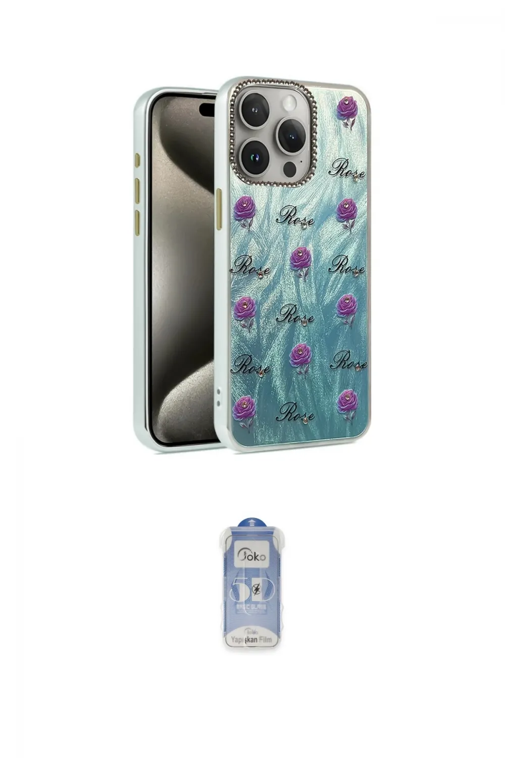 ieg™ iPhone 14 Pro Kılıf Zirve Modern Prime - Siyah Joko Magic 5D Cam