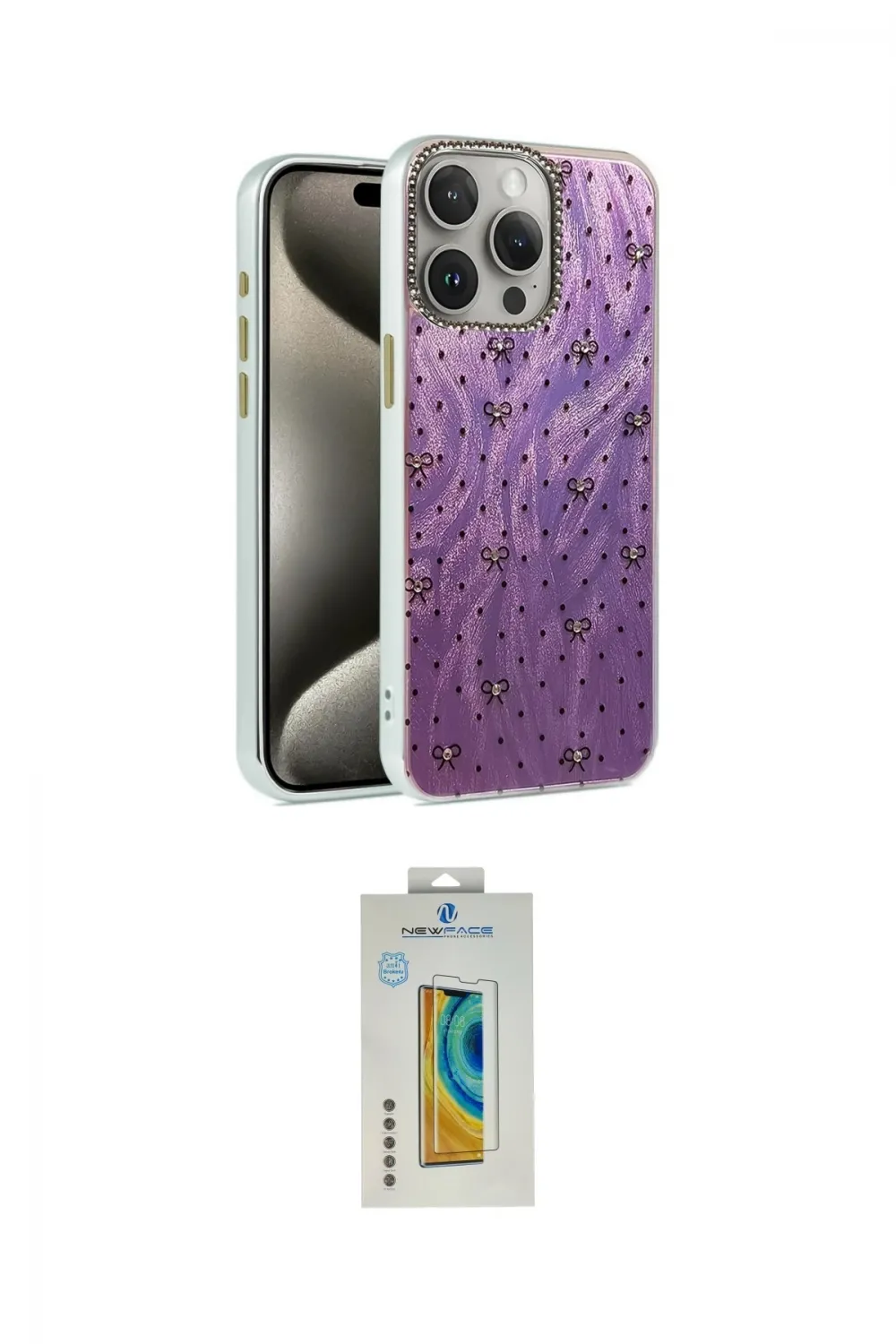 ieg™ iPhone 14 Pro Kılıf Zirve Modern Prime - Siyah Polymer Nano Ekran Koruyucu