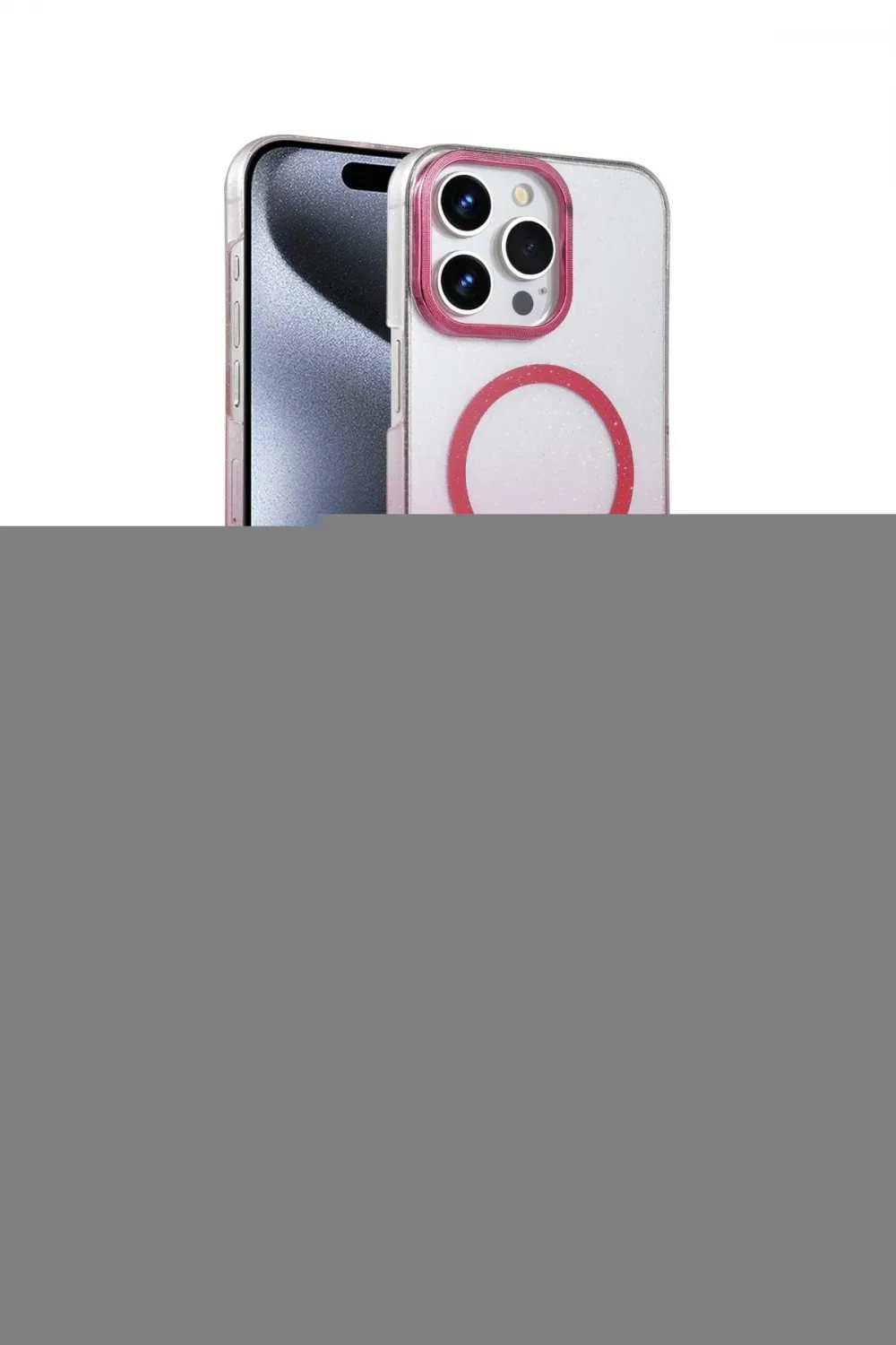 ieg™ iPhone 14 Pro Max Kılıf Ahenk Doku Özel Seri - Şeffaf 360 Full Body Arka Koruyucu