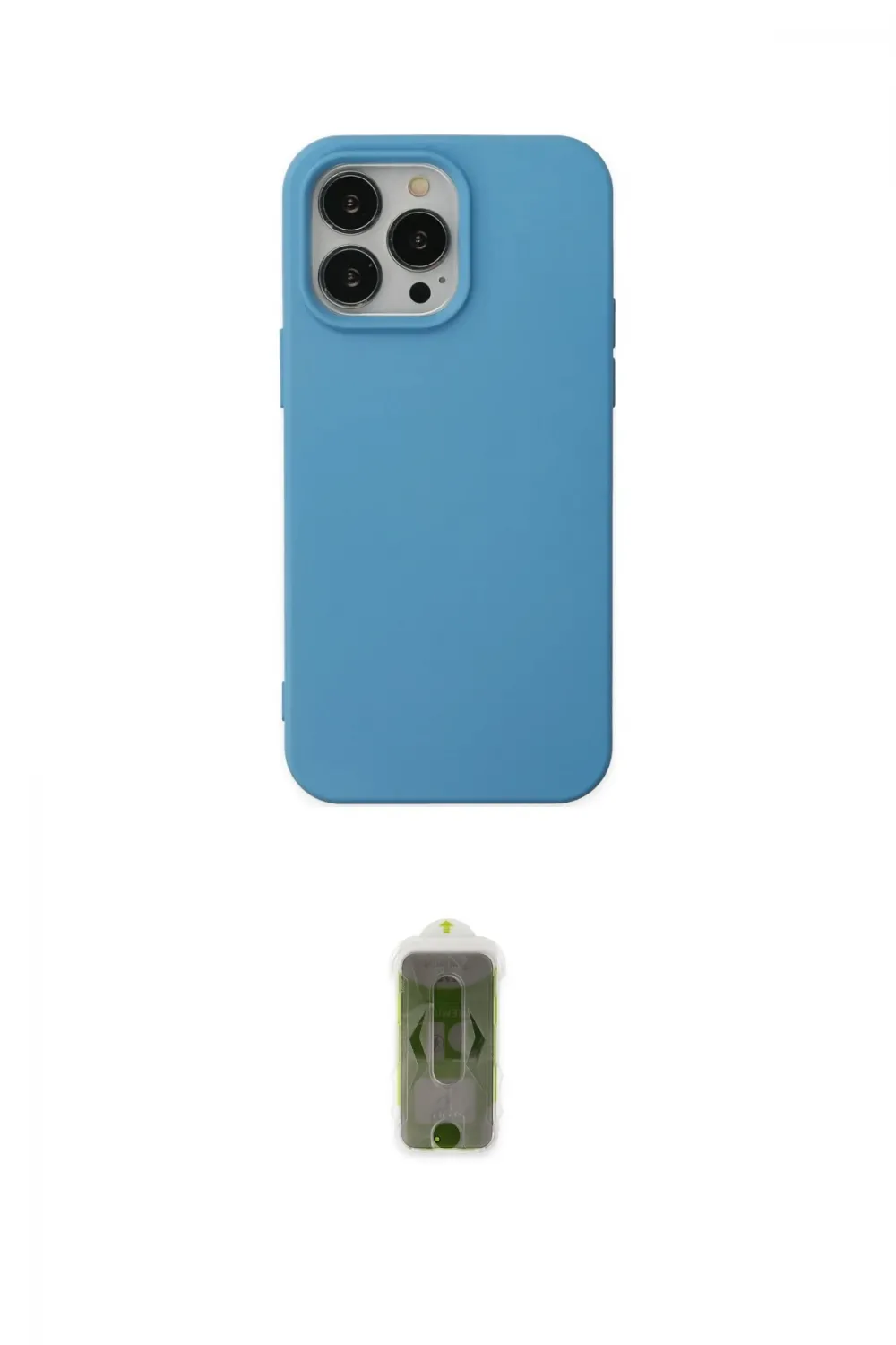 ieg™ iPhone 14 Pro Max Kılıf Ahenk Serisi - Siyah Joko Magic 5D Hayalet Cam
