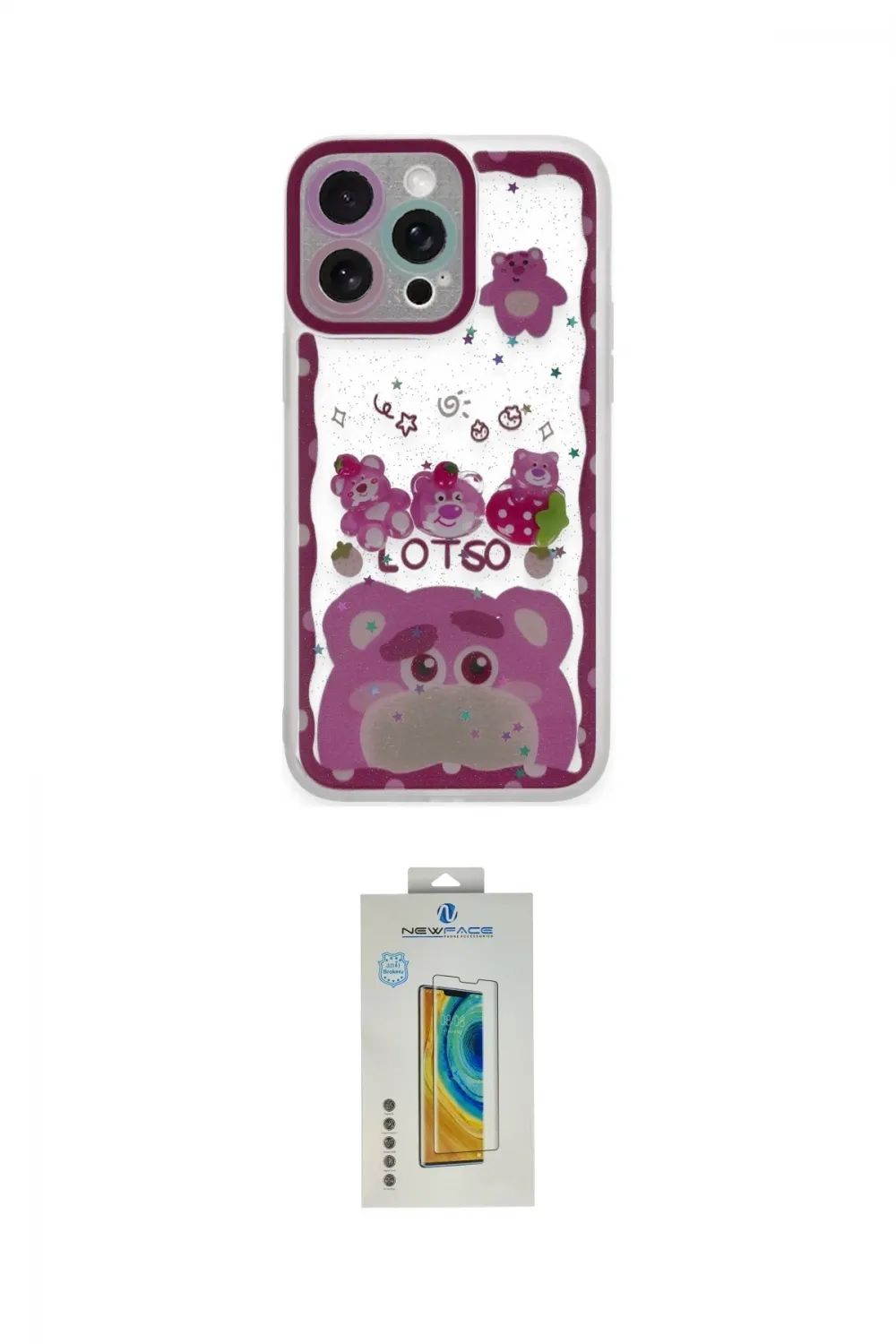 ieg™ iPhone 14 Pro Max Kılıf Çekirdek Asil - Siyah Polymer Nano Ekran Koruyucu