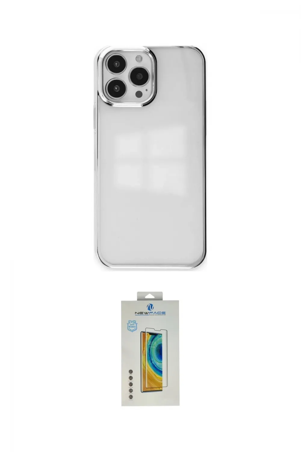 ieg™ iPhone 14 Pro Max Kılıf Doruk Doku Prime - Siyah Polymer Nano Ekran Koruyucu