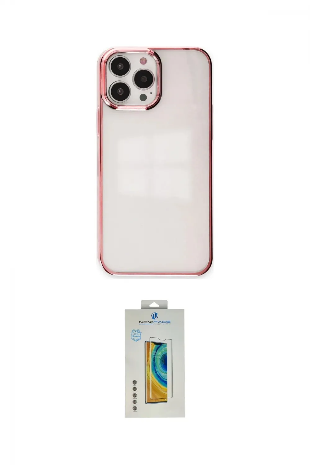 ieg™ iPhone 14 Pro Max Kılıf Doruk Doku Prime - Siyah Polymer Nano Ekran Koruyucu