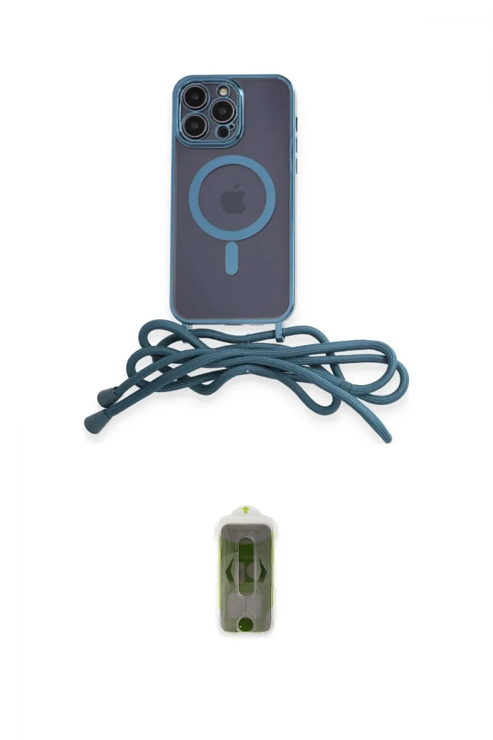 ieg™ iPhone 14 Pro Max Kılıf Eksen Özel Seri - Siyah Joko Magic 5D Hayalet Cam