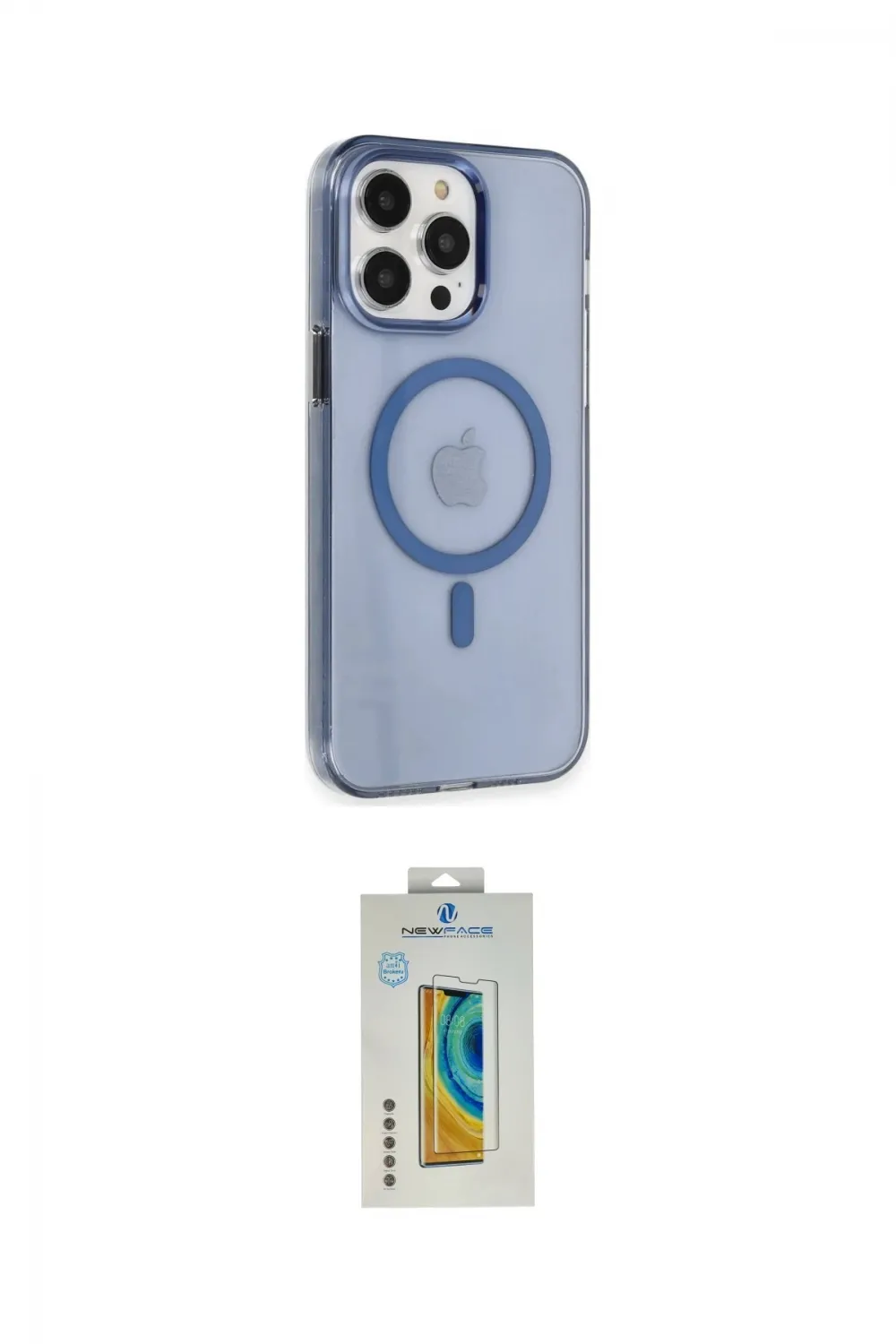 ieg™ iPhone 14 Pro Max Kılıf Kıvılcım Asil Özel Seri - Siyah Polymer Nano Ekran Koruyucu