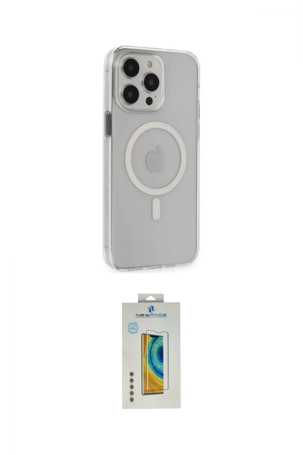 ieg™ iPhone 14 Pro Max Kılıf Kıvılcım Asil Özel Seri - Siyah Polymer Nano Ekran Koruyucu