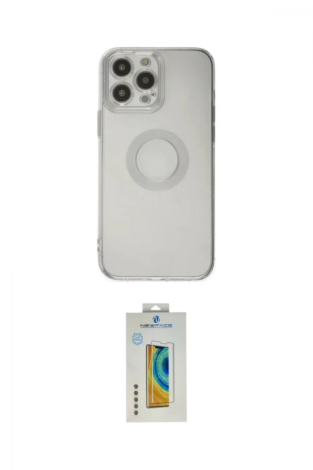 ieg™ iPhone 14 Pro Max Kılıf Kutup Klasik - Siyah Polymer Nano Ekran Koruyucu