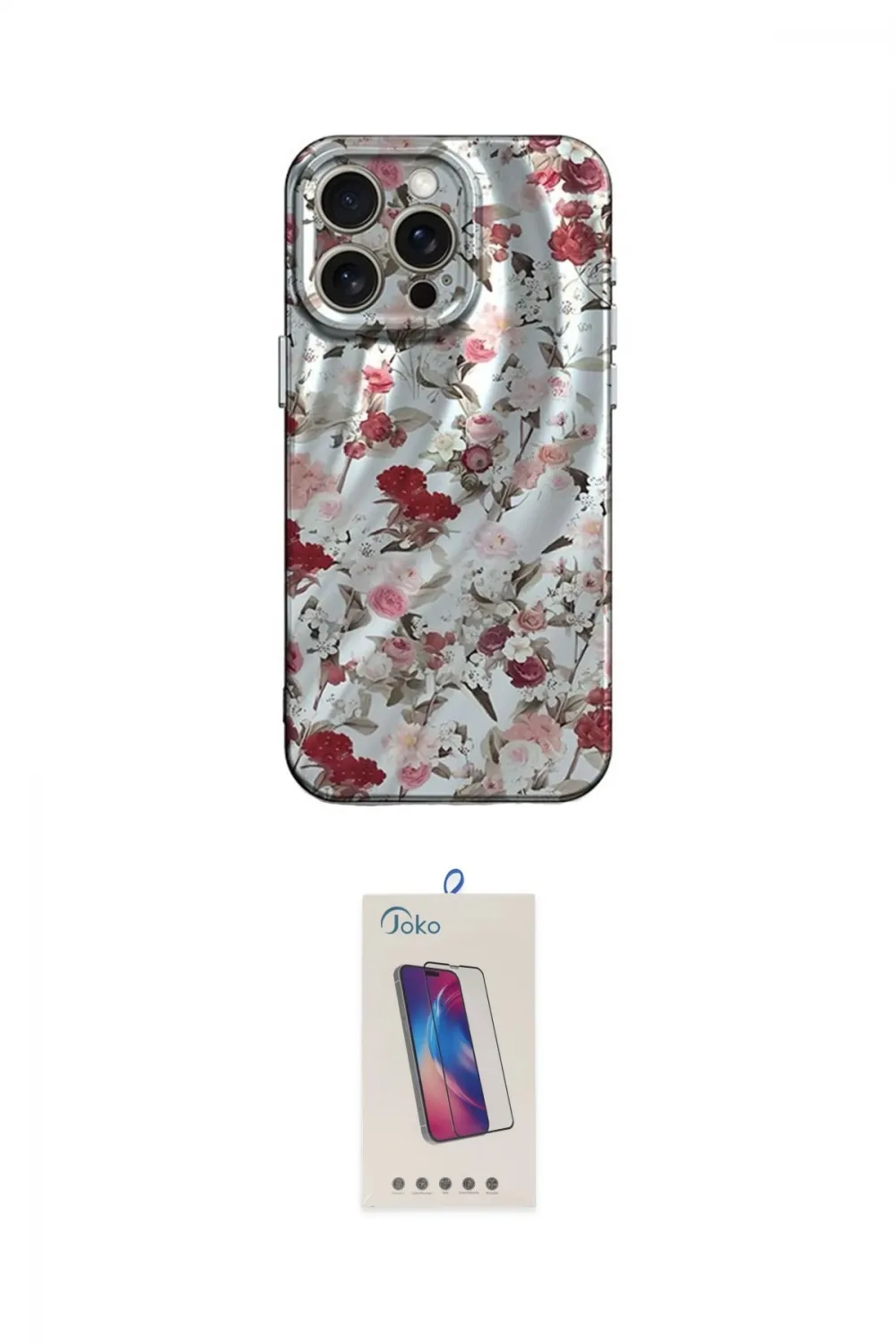 ieg™ iPhone 14 Pro Max Kılıf Nova Doku Prime - Siyah Joko 5D Cam
