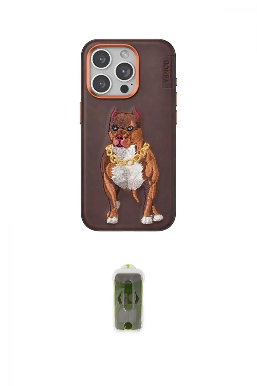 ieg™ iPhone 14 Pro Max Kılıf Nova Form Koleksiyonu - Siyah Joko Magic 5D Hayalet Cam