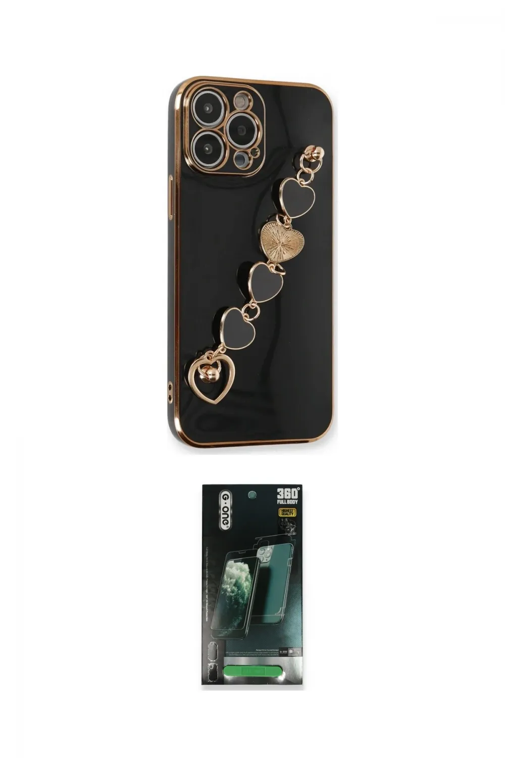 ieg™ iPhone 14 Pro Max Kılıf Nova Işık Prime - Şeffaf 360 Full Body Arka Koruyucu