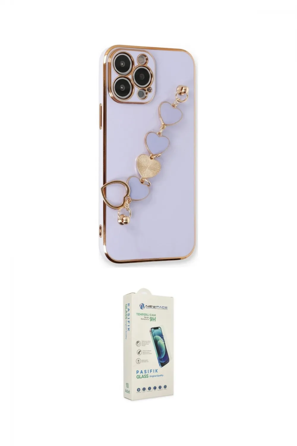 ieg™ iPhone 14 Pro Max Kılıf Nova Işık Prime - Şeffaf Pasifik Cam Ekran Koruyucu