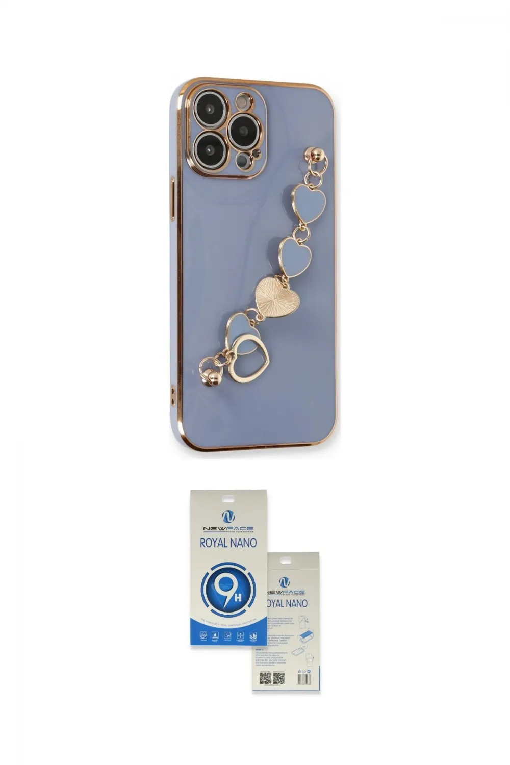 ieg™ iPhone 14 Pro Max Kılıf Nova Işık Prime - Şeffaf Royal Nano Ekran Koruyucu
