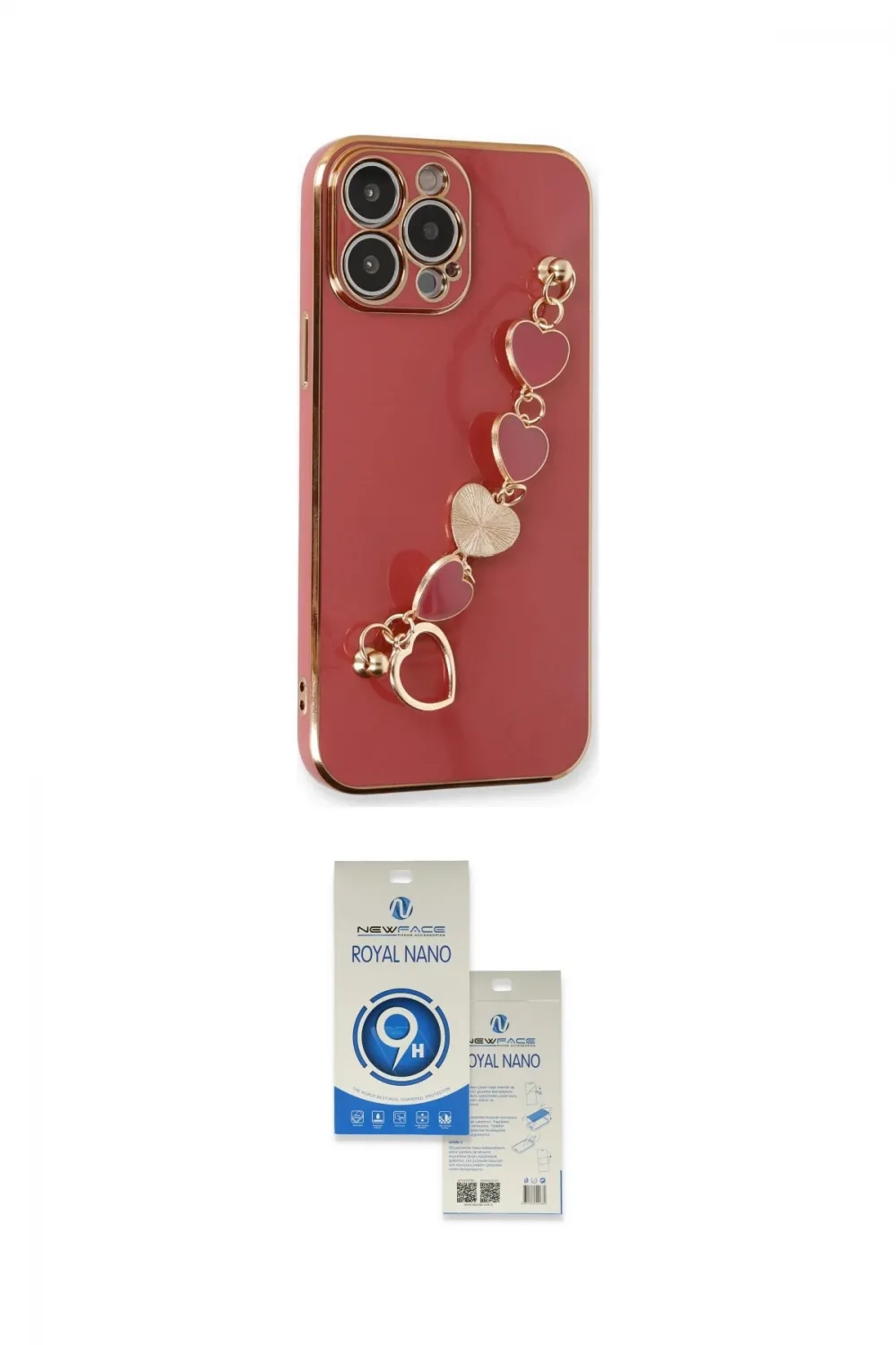 ieg™ iPhone 14 Pro Max Kılıf Nova Işık Prime - Şeffaf Royal Nano Ekran Koruyucu