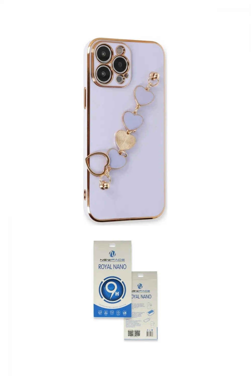 ieg™ iPhone 14 Pro Max Kılıf Nova Işık Prime - Şeffaf Royal Nano Ekran Koruyucu