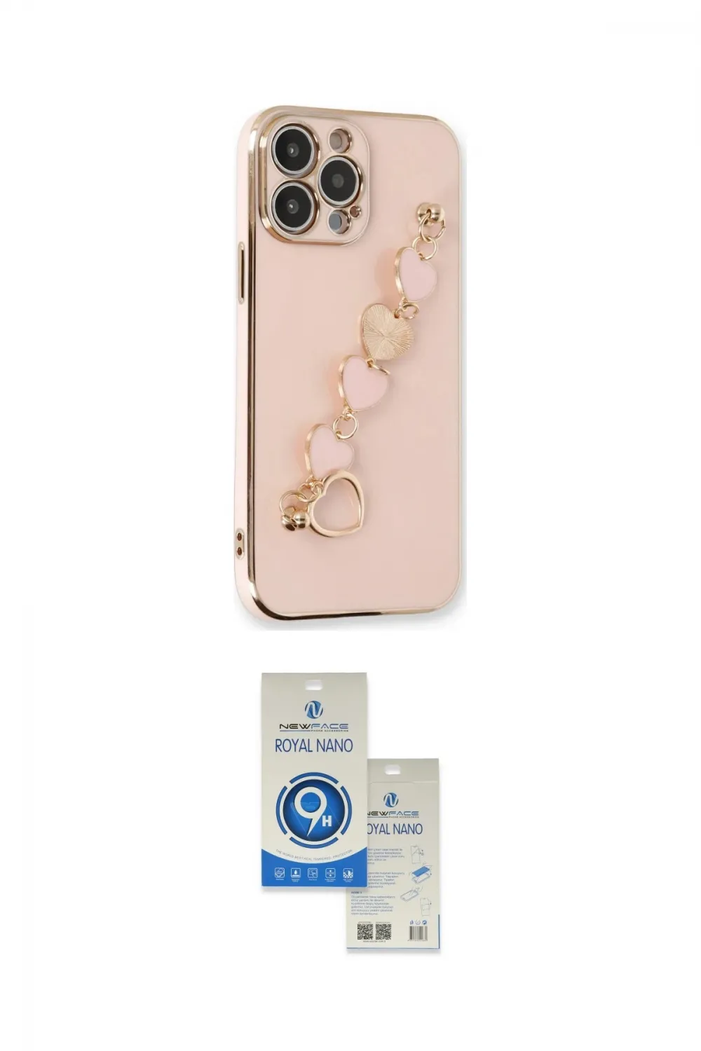 ieg™ iPhone 14 Pro Max Kılıf Nova Işık Prime - Şeffaf Royal Nano Ekran Koruyucu