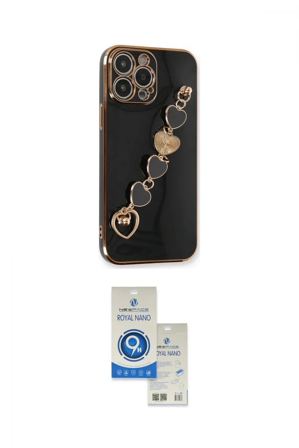 ieg™ iPhone 14 Pro Max Kılıf Nova Işık Prime - Şeffaf Royal Nano Ekran Koruyucu