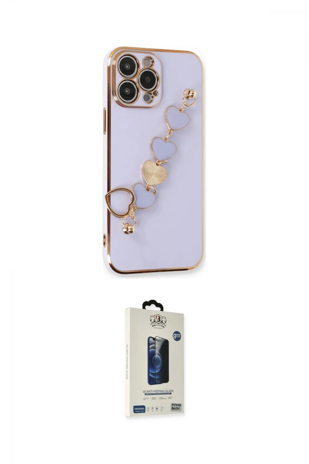 ieg™ iPhone 14 Pro Max Kılıf Nova Işık Prime - Siyah Bilvis Hayalet Cam Ekran Koruyucu