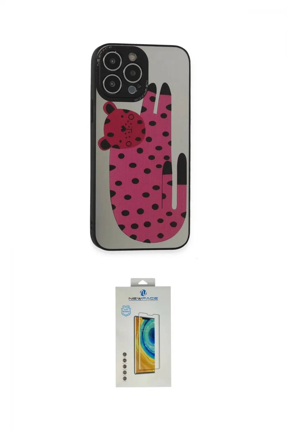 ieg™ iPhone 14 Pro Max Kılıf Odak Klasik Serisi - Siyah Polymer Nano Ekran Koruyucu