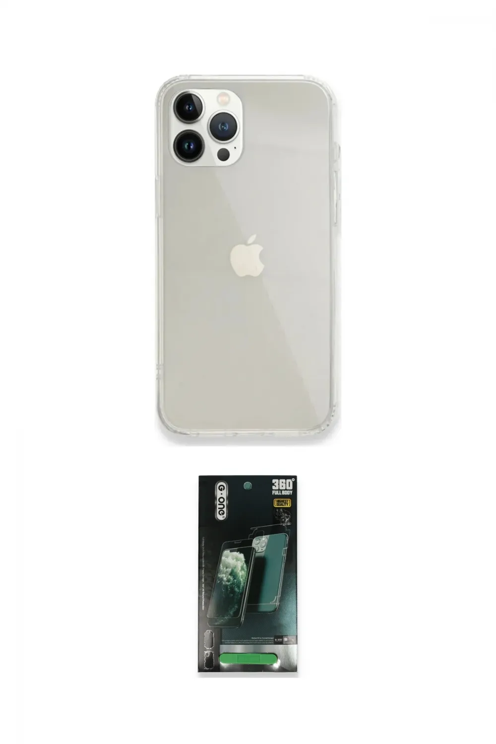 ieg™ iPhone 14 Pro Max Kılıf Vadi Asil Prime - Siyah 360 Mat Full Body Arka Koruyucu