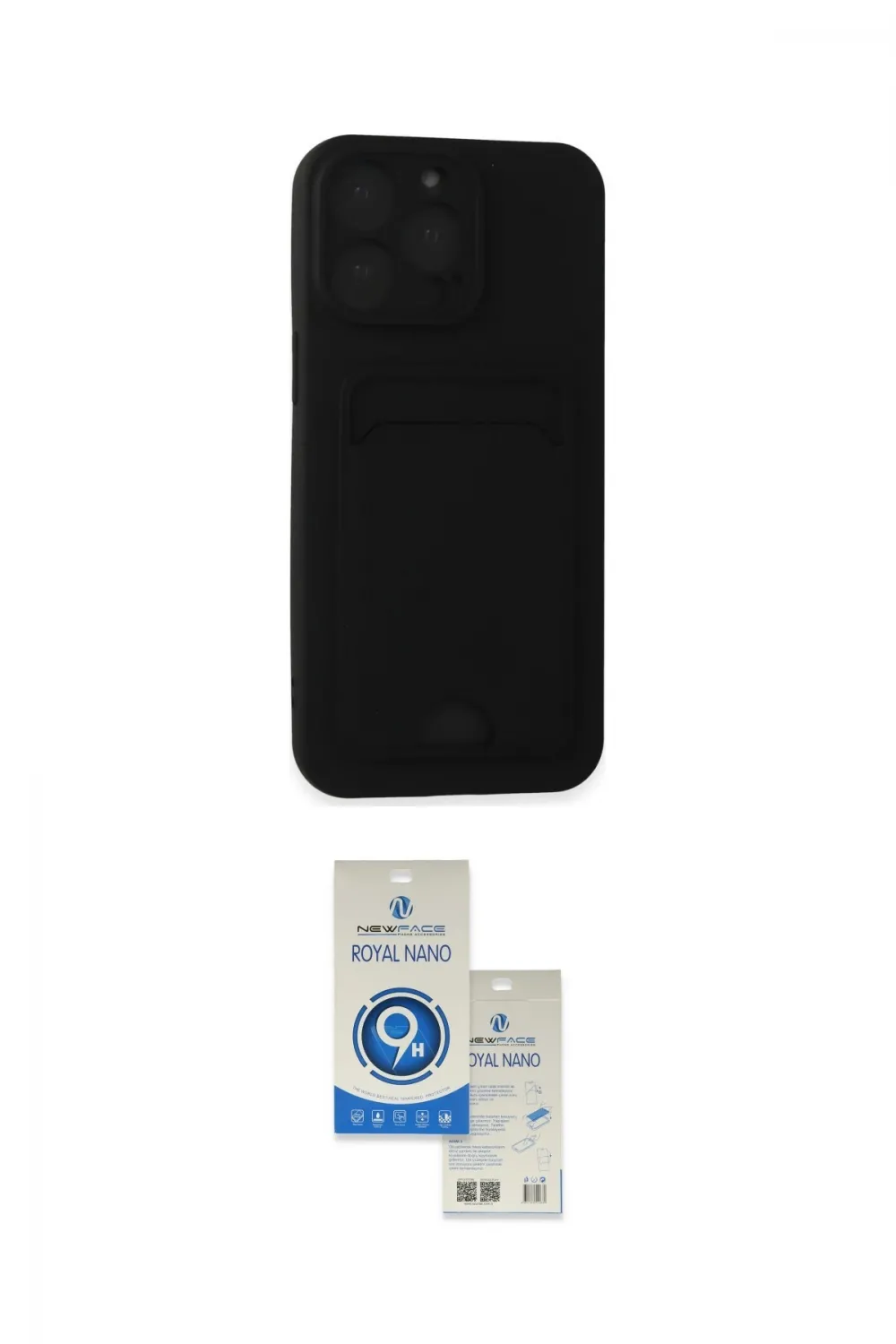 ieg™ iPhone 14 Pro Max Kılıf Vadi Çizgi Prime - Şeffaf Royal Nano Ekran Koruyucu
