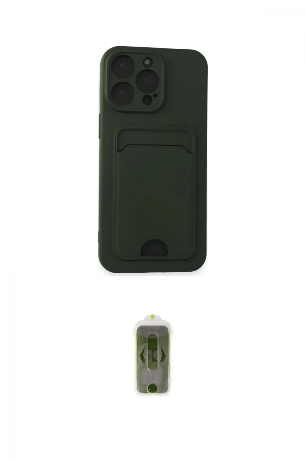 ieg™ iPhone 14 Pro Max Kılıf Vadi Çizgi Prime - Siyah Joko Magic 5D Hayalet Cam