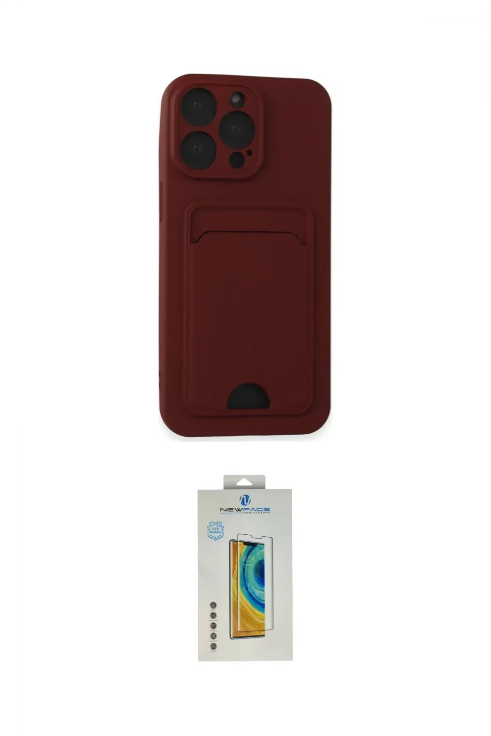 ieg™ iPhone 14 Pro Max Kılıf Vadi Çizgi Prime - Siyah Polymer Nano Ekran Koruyucu