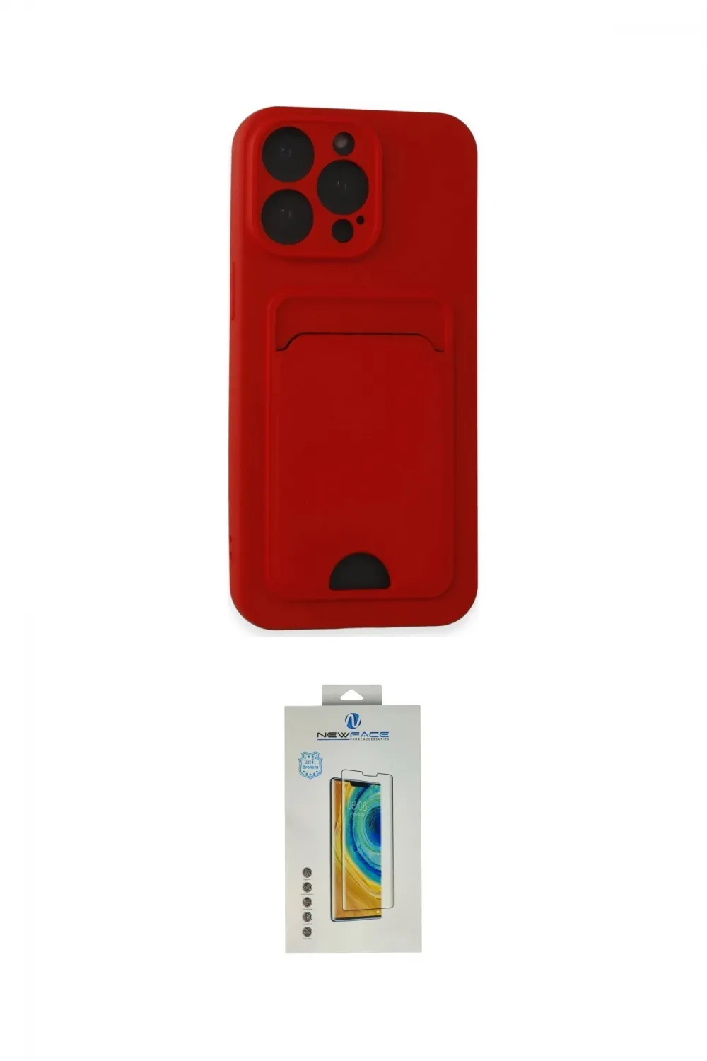 ieg™ iPhone 14 Pro Max Kılıf Vadi Çizgi Prime - Siyah Polymer Nano Ekran Koruyucu