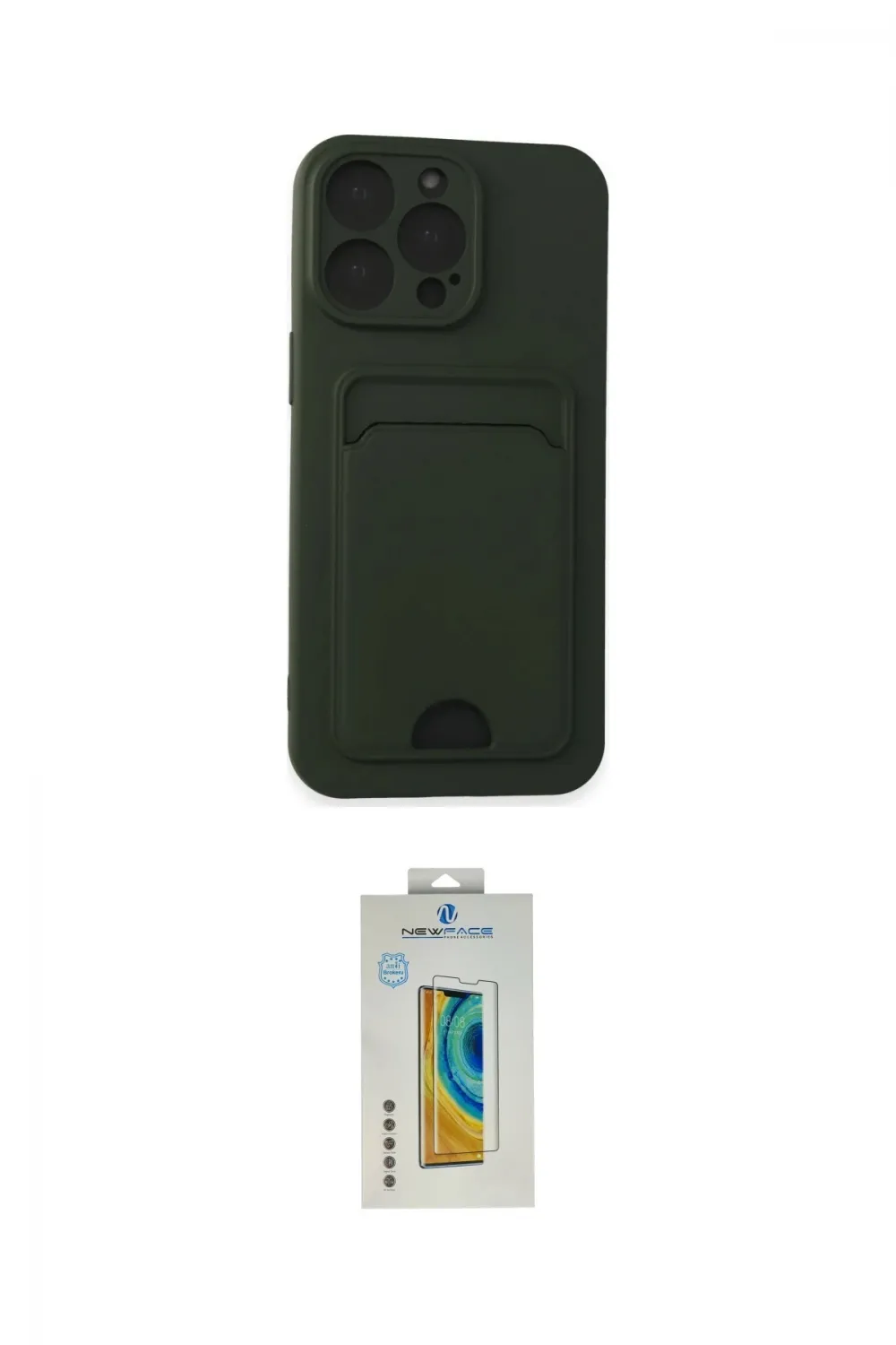 ieg™ iPhone 14 Pro Max Kılıf Vadi Çizgi Prime - Siyah Polymer Nano Ekran Koruyucu