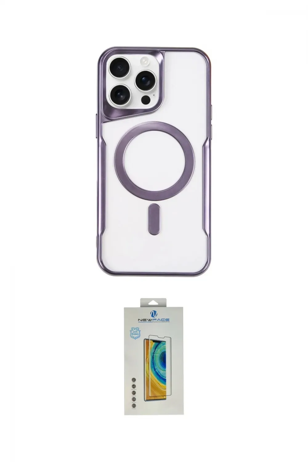 ieg™ iPhone 14 Pro Max Kılıf Yadigar Klasik Özel Seri - Siyah Polymer Nano Ekran Koruyucu