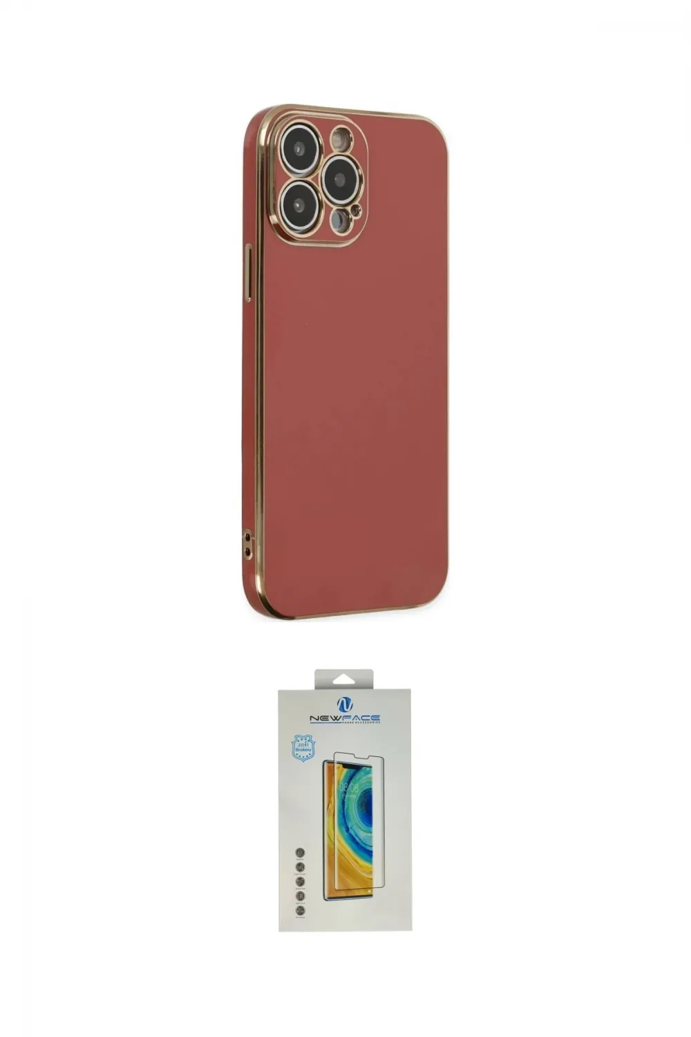 ieg™ iPhone 14 Pro Max Kılıf Yankı Serisi - Siyah Polymer Nano Ekran Koruyucu