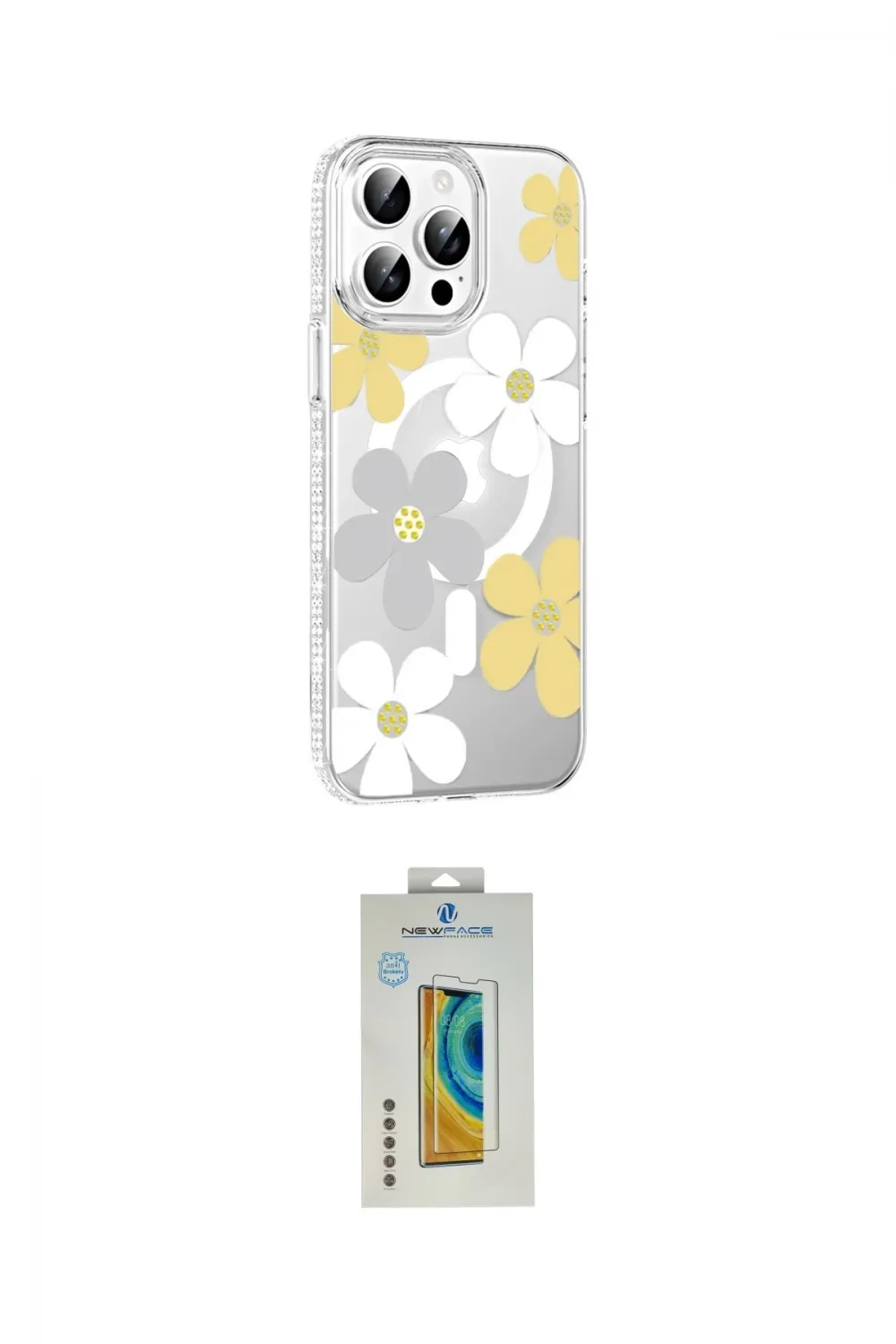 ieg™ iPhone 14 Pro Max Kılıf Yörünge Işık Prime - Siyah Polymer Nano Ekran Koruyucu