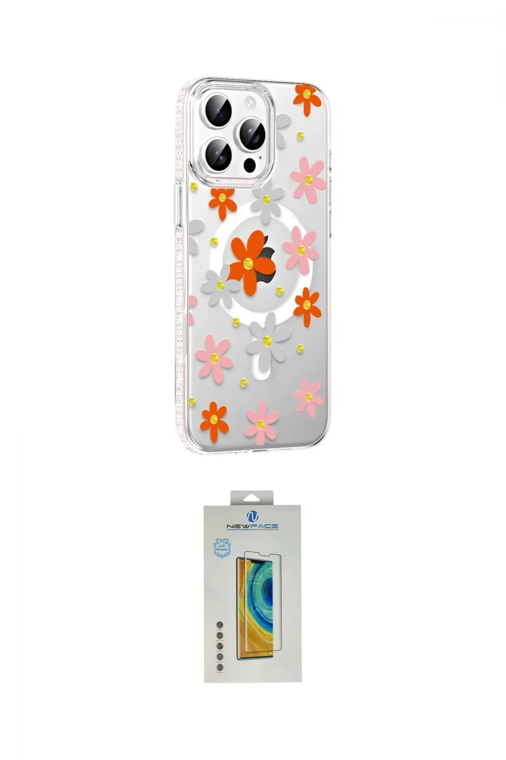 ieg™ iPhone 14 Pro Max Kılıf Yörünge Işık Prime - Siyah Polymer Nano Ekran Koruyucu