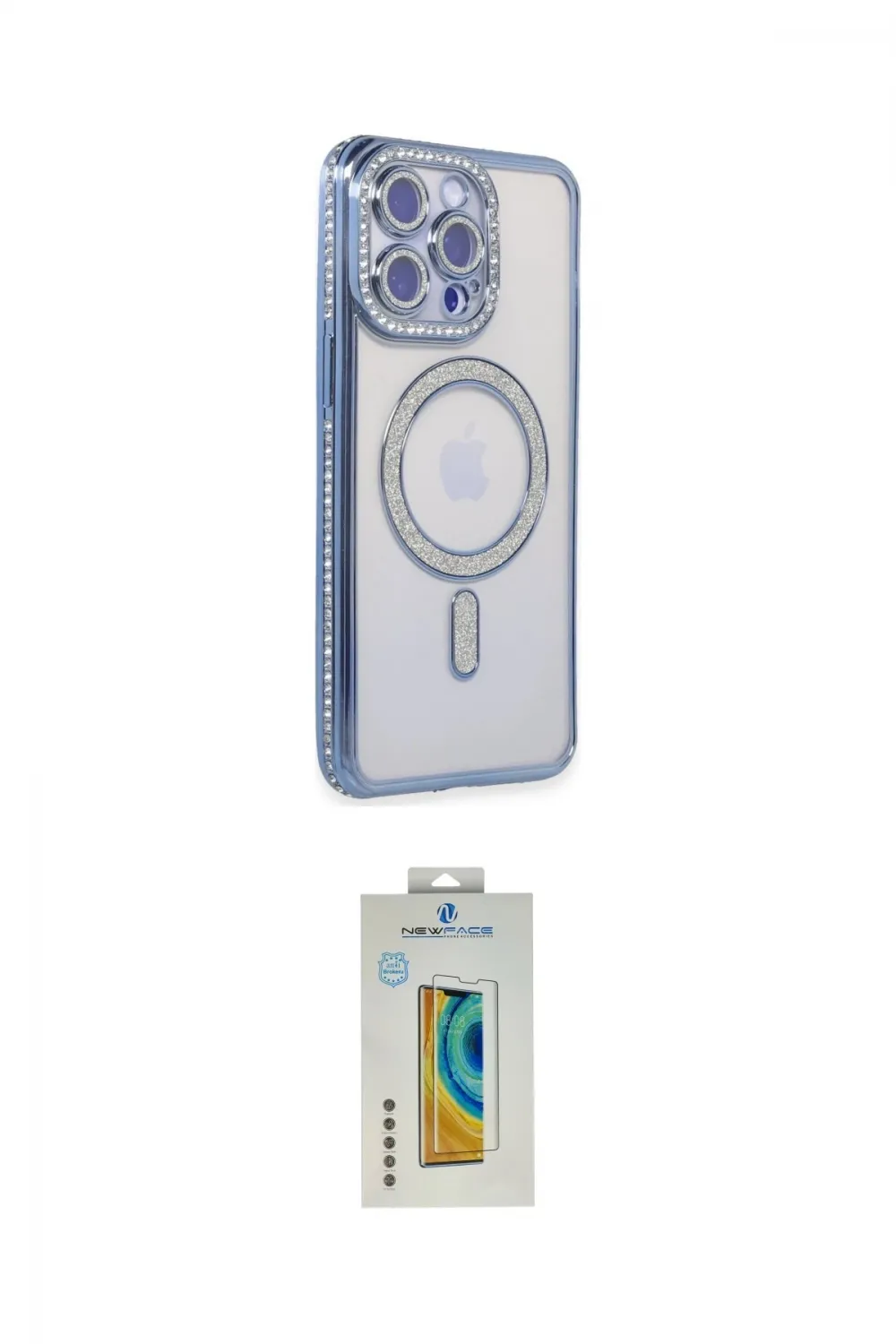 ieg™ iPhone 14 Pro Max Kılıf Zirve Doku Prime - Siyah Polymer Nano Ekran Koruyucu