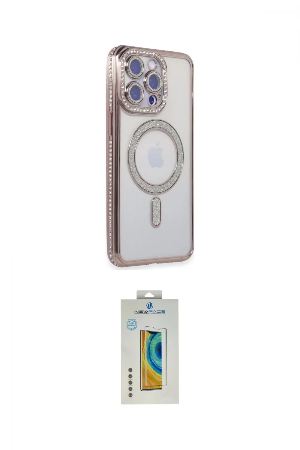 ieg™ iPhone 14 Pro Max Kılıf Zirve Doku Prime - Siyah Polymer Nano Ekran Koruyucu
