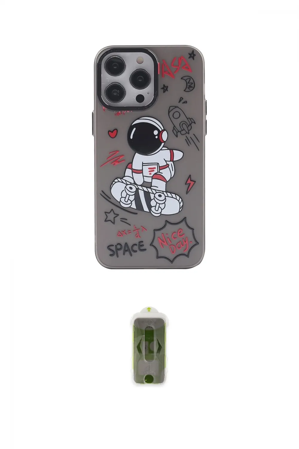 ieg™ iPhone 14 Pro Max Kılıf Zirve Form Özel Seri - Siyah Joko Magic 5D Hayalet Cam