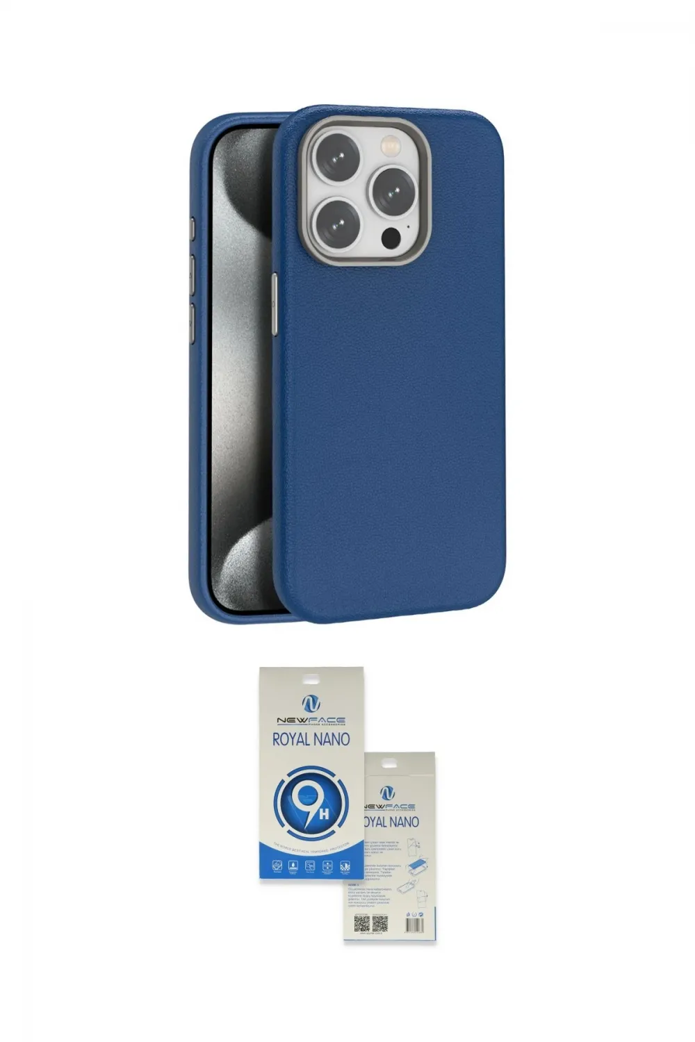 ieg™ iPhone 14 Pro Max Kılıf Zirve Modern Prime - Şeffaf Royal Nano Ekran Koruyucu