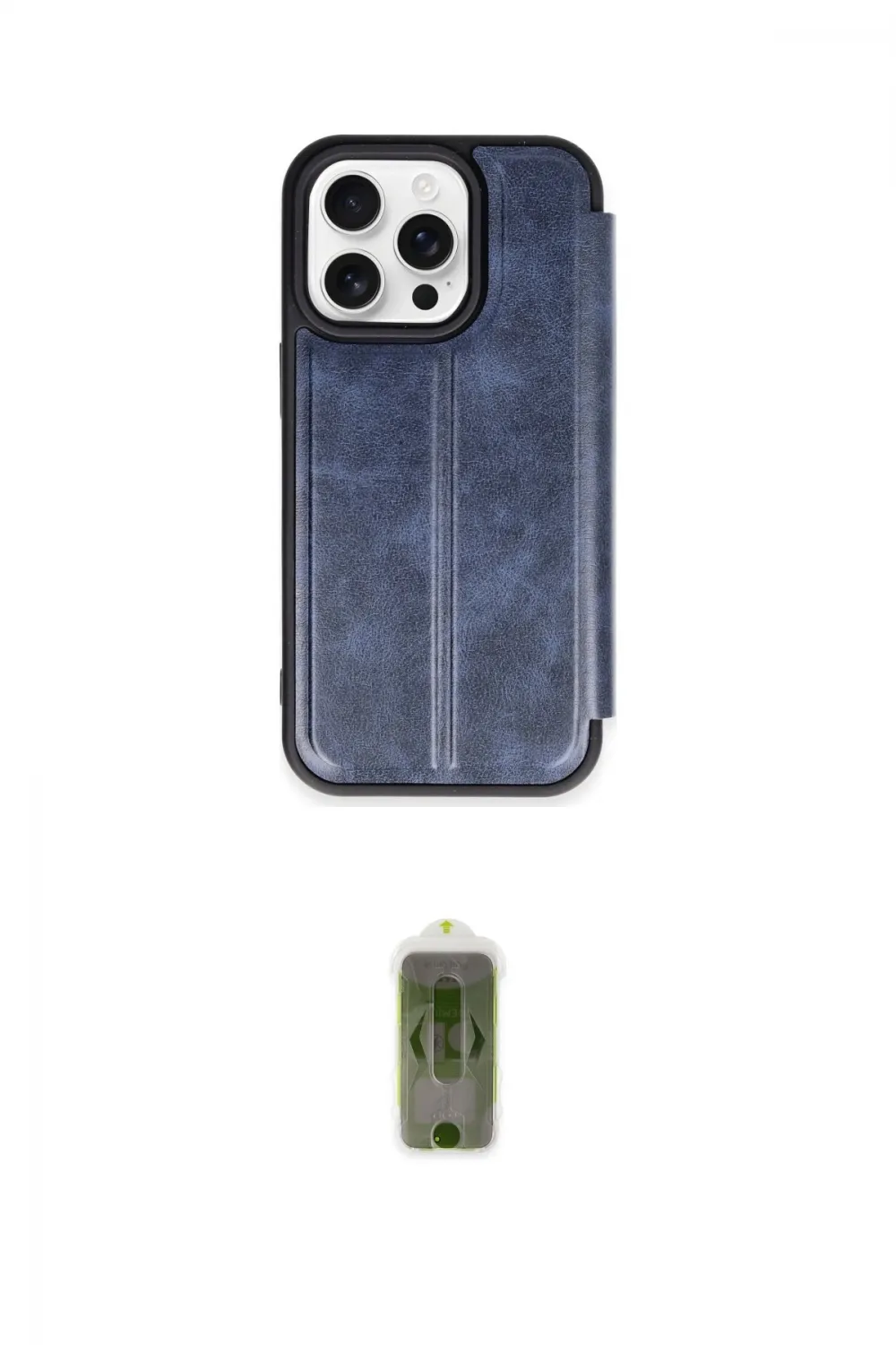 ieg™ iPhone 14 Pro Max Kılıf Zirve Yansıma Serisi - Siyah Joko Magic 5D Hayalet Cam