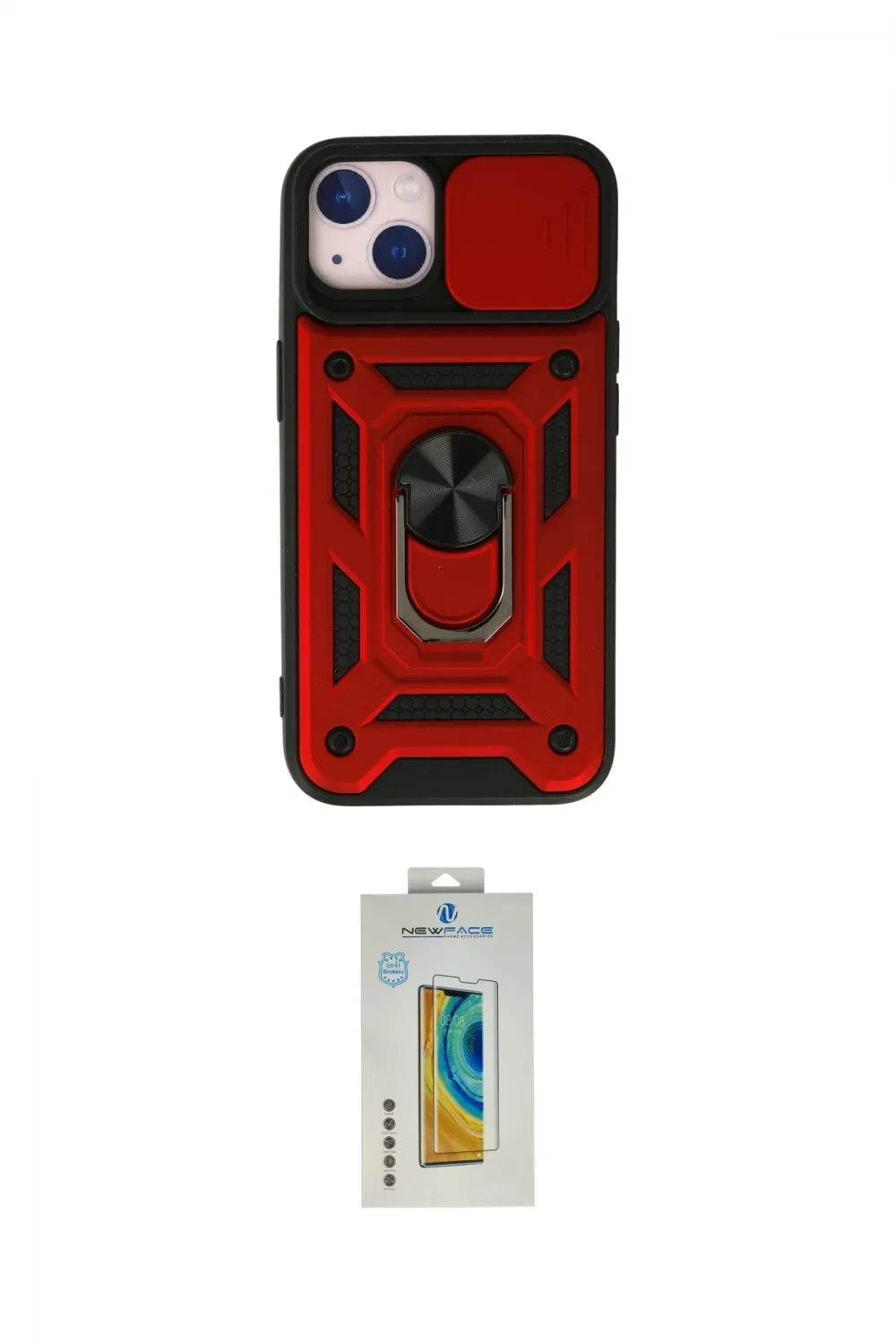 ieg™ iPhone 15 Kılıf Ahenk Klasik - Siyah Polymer Nano Ekran Koruyucu