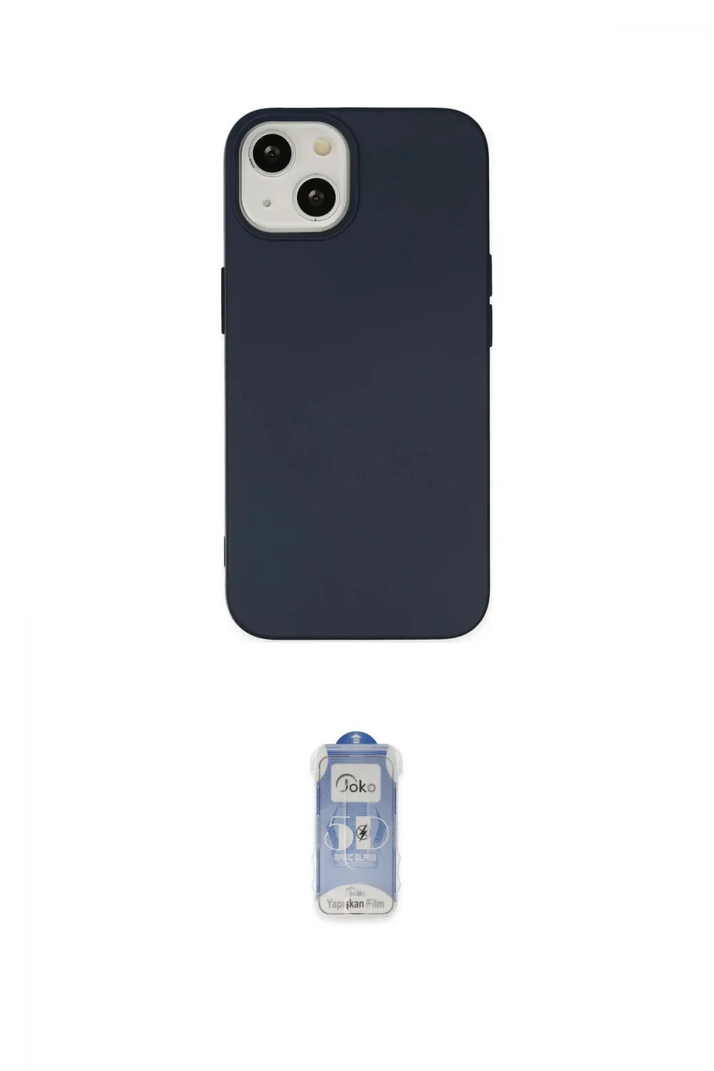 ieg™ iPhone 15 Kılıf Ahenk Serisi - Siyah Joko Magic 5D Cam