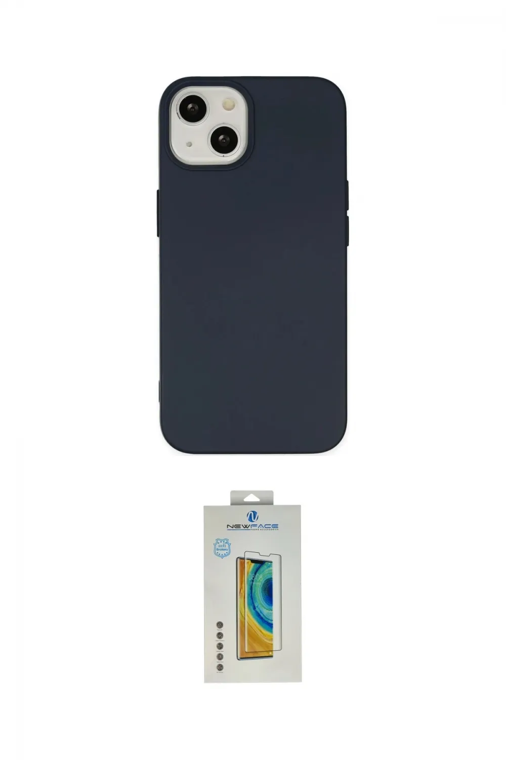 ieg™ iPhone 15 Kılıf Ahenk Serisi - Siyah Polymer Nano Ekran Koruyucu
