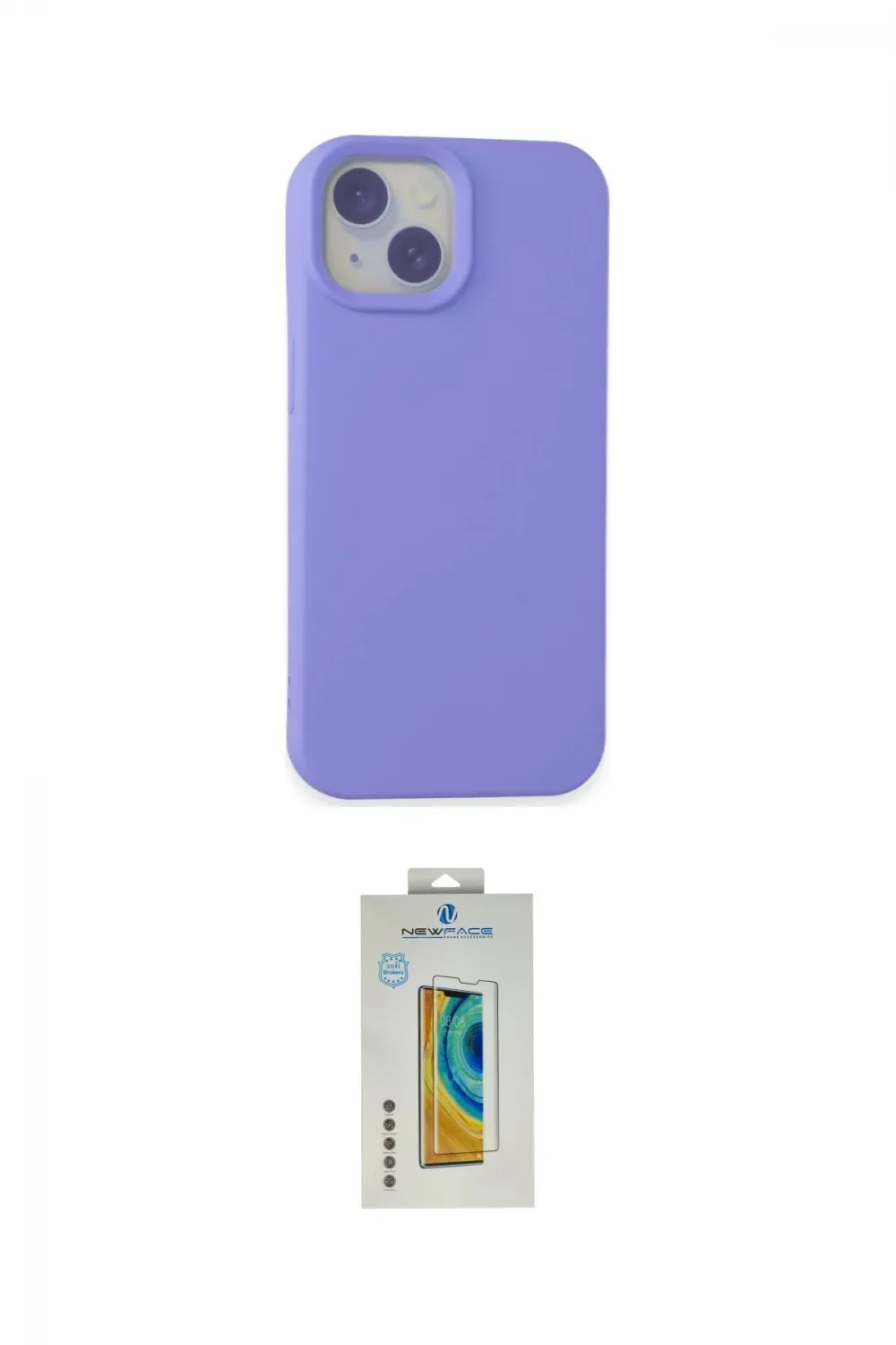 ieg™ iPhone 15 Kılıf Ahenk Serisi - Siyah Polymer Nano Ekran Koruyucu