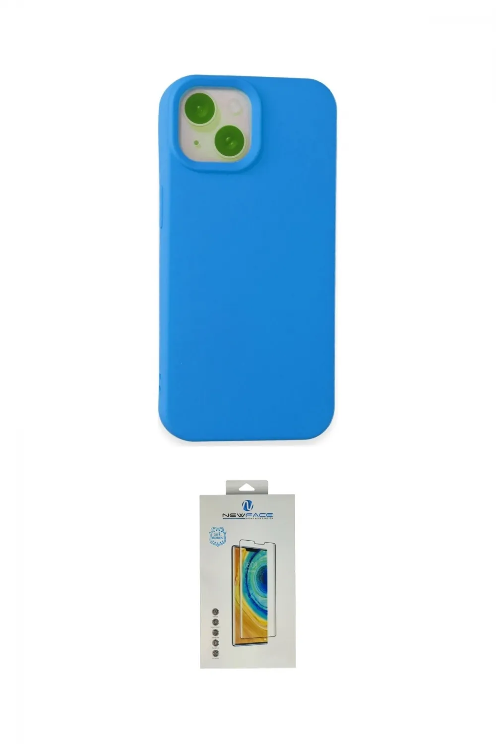 ieg™ iPhone 15 Kılıf Ahenk Serisi - Siyah Polymer Nano Ekran Koruyucu