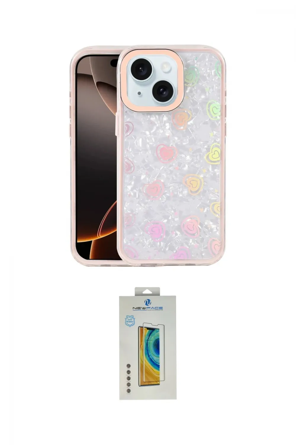 ieg™ iPhone 15 Kılıf Odak Prime - Siyah Polymer Nano Ekran Koruyucu