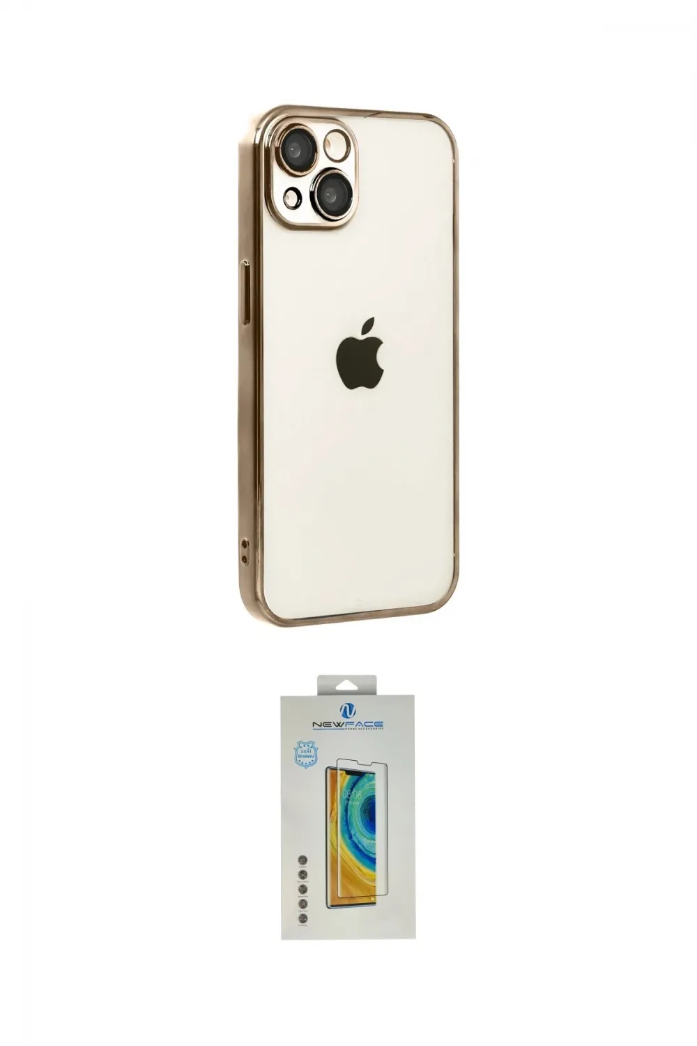 ieg™ iPhone 15 Kılıf Vadi Minimal - Siyah Polymer Nano Ekran Koruyucu