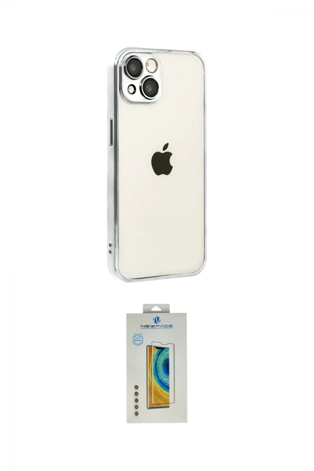 ieg™ iPhone 15 Kılıf Vadi Minimal - Siyah Polymer Nano Ekran Koruyucu