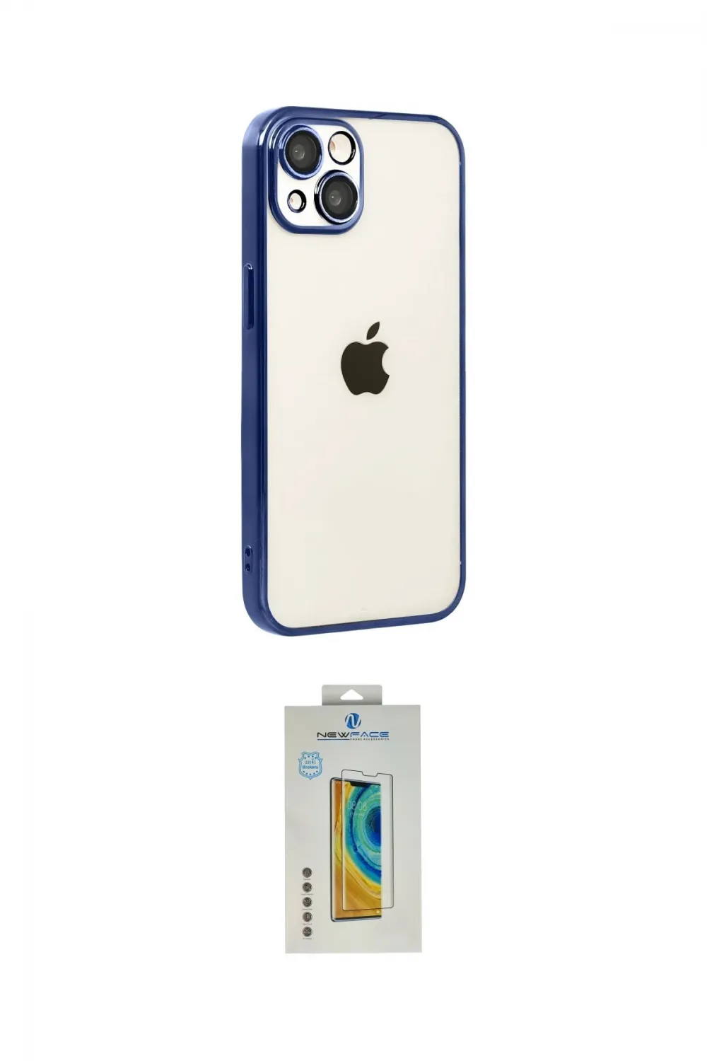 ieg™ iPhone 15 Kılıf Vadi Minimal - Siyah Polymer Nano Ekran Koruyucu
