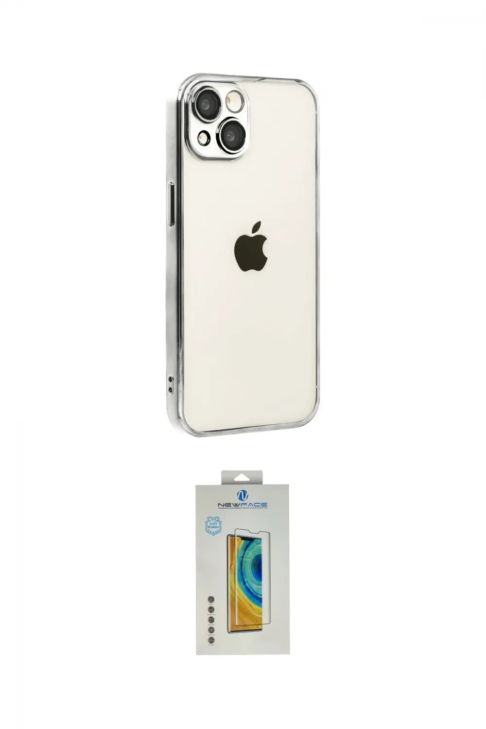 ieg™ iPhone 15 Kılıf Vadi Minimal - Siyah Polymer Nano Ekran Koruyucu